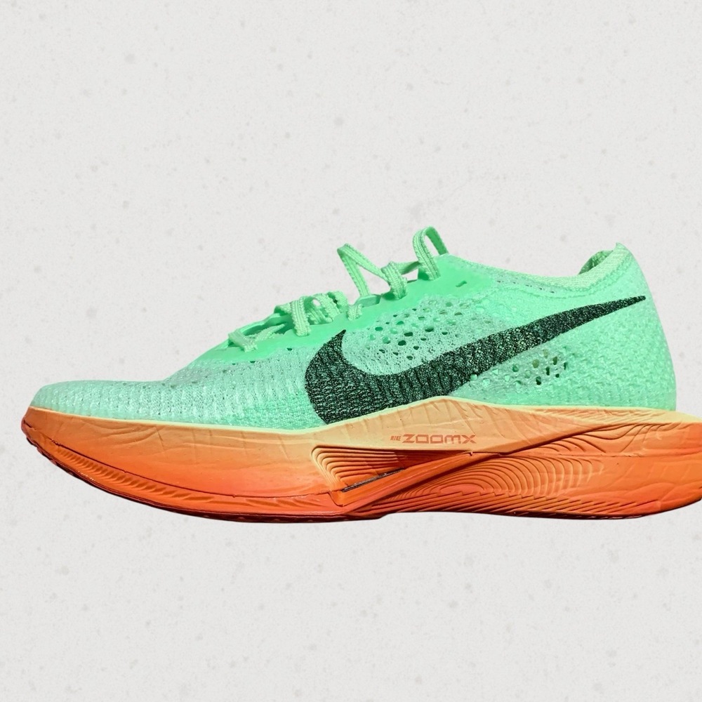 Nike ZoomX Vaporfly Next% 3 Men's Low Top FlyKnit Green/Black/Red HJ7040-300